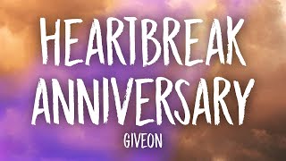 Giveon  Heartbreak Anniversary Lyrics [upl. by Sparke]