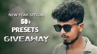 New Year Special Giveaway  Adobe Photoshop Camera raw 50 Presets Free Download Now [upl. by Burnsed]