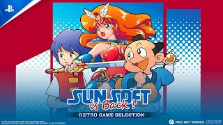 Sunsoft is Back Retro Game Selection  Launch Trailer  PS5 Games [upl. by Coreen]