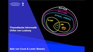 51 Beweis des Satzes von Cook amp Levin [upl. by Iahs]