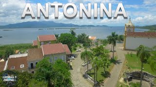 Conhecendo Antonina no Paraná  por Drone Narrado [upl. by Kerrin919]