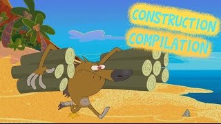 Zig amp Sharko 2016  Construction Compilation  HD [upl. by Natsuj]