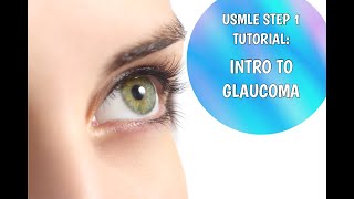 USMLE Step 1 Tutorial  Introduction To Glaucoma [upl. by Rozalie]