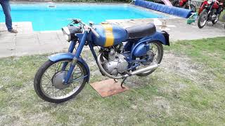 LOT 625  1958 PARILLA 175CC SPORT [upl. by Adnarim474]