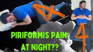 Trouble Sleeping with Piriformis Syndrome Watch This [upl. by Olonam]