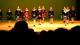 irish step dance hornpipeadvanced no music [upl. by Anerok]