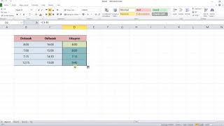 Excel Zbrajanje sata i minuta [upl. by Pena]