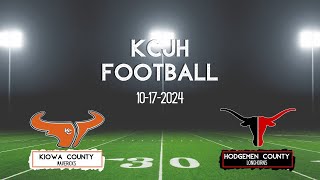 KCJH Football Vs Hodgeman Co [upl. by Linea]