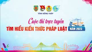 Giới thiệu và Hướng dẫn dự thi Cuộc thi trực tuyến Tìm hiểu kiến thức pháp luật năm 2023 [upl. by Zoubek]