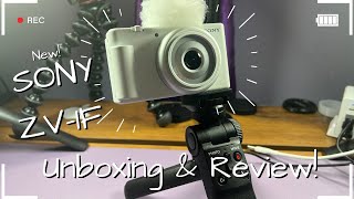 Sony ZV1F Unboxing amp Review [upl. by Thurston]