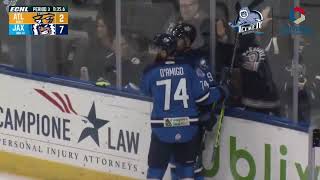 Icemen Highlights February 2 2024 Jacksonville Icemen vs Atlanta Gladiators Frozen Five [upl. by Vevina]