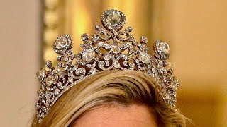 Top 10  Beautiful and Iconic Tiaras of the Dutch Royal Family [upl. by Sirret]