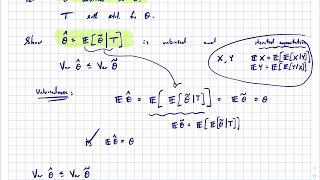 The minimum variance unbiased estimator MVUE [upl. by Mcspadden]