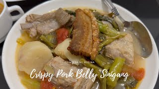 Crispy Pork Belly Sinigang in Fresh Sampalok [upl. by Kcirddes]