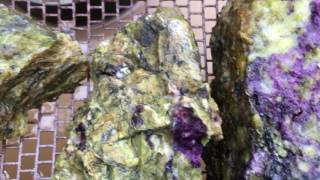 Stichtite and Serpentine Pieces collected from a mates private claim near Zeehan Tasmania [upl. by Welcome]