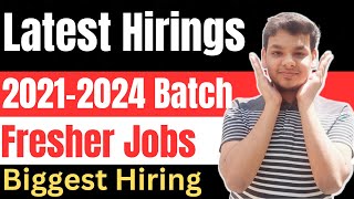 PWC Hiring  OFF Campus Job Drive For 2024  2023  2022  2021 Batch Hiring  Fresher Jobs [upl. by Crosse]