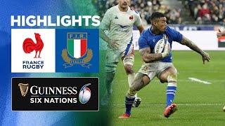 Francia v Italia  Highlights della Partita  Sei Nazioni 2022 [upl. by Veedis]