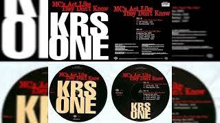 KRSONE  MCS ACT LIKE THEY DONT KNOW CLEAN 1995 [upl. by Aney147]