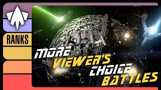 More Viewers Choice Best Star Trek Ship Battles  PART 2 Ranked Tiered List [upl. by Onairam175]