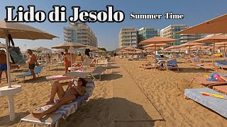 The Best Beach Walk in Italy This Summer Lido di Jesolo [upl. by Diella]