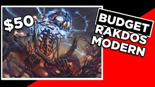 Budget Rakdos Modern Aggro MTG Deck Tech [upl. by Etnom944]