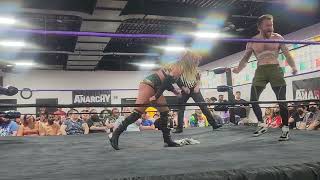 Mat Fitchett vs Laynie Luck St Louis Anarchy part 2 wrestling prowrestling wwe aew nxt gcw [upl. by Bonacci105]