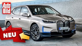 BMW iX 2021 SUV  Neuvorstellung  Elektro  Marktstart  Info [upl. by Yelram]