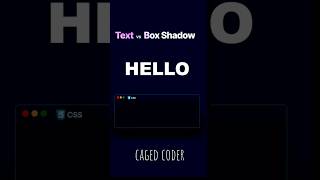 css text and boxshadow webdevelopment webdev web webdesign html css coding html5 css3 [upl. by Aneeles50]