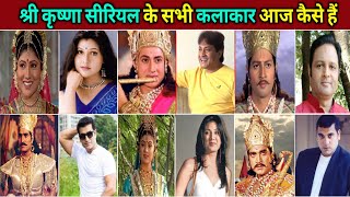 श्री कृष्णा सीरियल के सभी कलाकार  Shri Krishna serial actor then and now [upl. by Ardis]