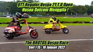 Qualifikasi Reguler Vespa 2T TU Open The BROTOS Vespa Race Seri 1 2022 [upl. by Gretna]