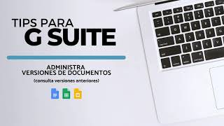 Cómo administrar versiones de documentos en Google Drive [upl. by Trimmer]