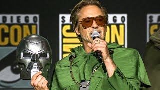 Robert Downey Jr Returns as Doctor Doom  AVENGERS 5 DOOMSDAY Marvel ComicCon 2024 Panel [upl. by Wallinga607]