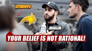 Atheist Couple Challenge A Muslim On Religion Muhammed Ali [upl. by Brosine]