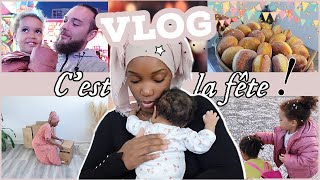 NEW VLOG ✨ Un DIMANCHE avec NOUS 👩🏿‍❤️‍👨🏼 Défilé fête foraines manèges [upl. by Pergrim262]