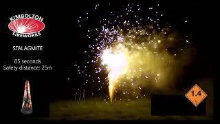 Stalagmite Fountain from Kimbolton Fireworks fireworkcrazy​ fireworkcrazy [upl. by Anoved473]