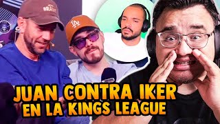 ELDED REACCIONA A JUAN CONTRA IKER EN LA KINGS LEAGUE [upl. by Eerised490]