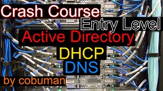 Crash Course Active Directory DHCP amp DNS for Entry Level Tech Support [upl. by Iarised]