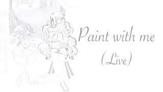 Draw with me ☕️ art live procreate [upl. by Aikemahs]