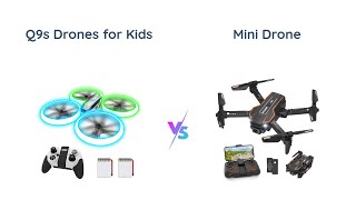 🔥 Q9s Drones vs AVIALOGIC Mini Drone with Camera 🔥 [upl. by Shaina750]