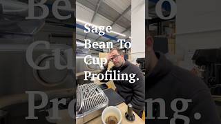 Sage bean to cup espresso roast profiling continued sage espresso espressomachine [upl. by Rozamond]