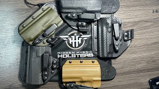 Hidden Hybrid Holsters  close up look at single clip appendix carry model and color options [upl. by Ajani672]