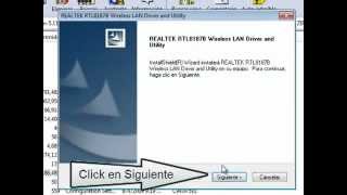 Instalar driver para RTL8187 windows XP [upl. by Adan946]