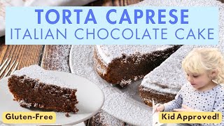 Torta Caprese  Italian Chocolate Cake [upl. by Notsehc]