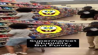 Supermarket Prank GONE RIGHT and FUNNY prank prankshort [upl. by Yralam]