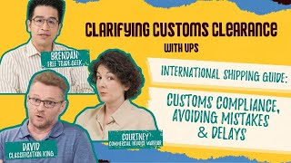 How To Ship Internationally  Clarifying Customs Clearance [upl. by Haggerty]