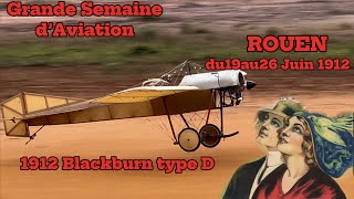 Flying the monoplane 1912 Blackburn type D silk covering David Boddington plan Kit with Saito Fg 21 [upl. by Suravat]