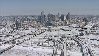 Winter storm impacts DFW Millions of Texans remain without power as temperatures plummet [upl. by Adnowat]