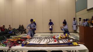 GATKA AT OLD WESTBURY COLLEGE SUNY NY  NYC USA BY DR DEEP SINGH [upl. by Nnairet]