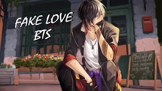 Nightcore  FAKE LOVE  BTS [upl. by Zucker]