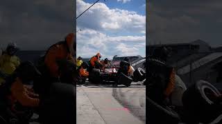 Alexander rossi pits stop carrera final indycar en MILWAUKEE mile 2024 [upl. by Perr337]